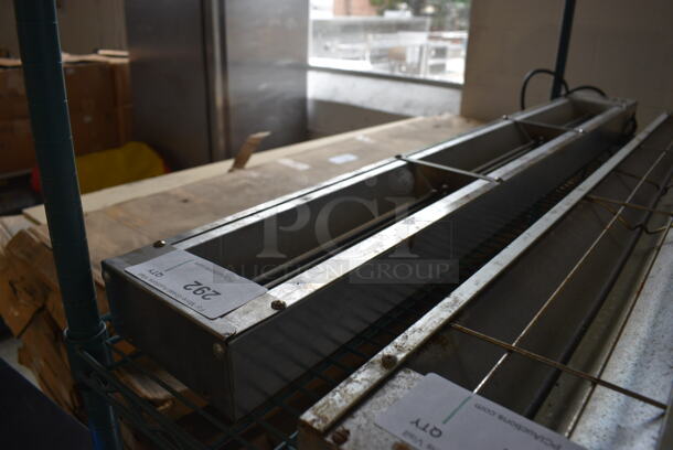 Nemco Stainless Steel Commercial Warming Strip. 48x6x2.5 - Image 4 of 4