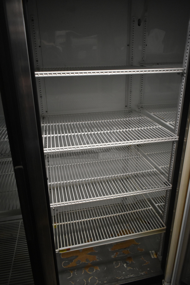 True GDM-72 Metal Commercial 3 Door Reach In Cooler Merchandiser w/ Poly Coated Racks. 115 Volts, 1 Phase. Tested and Does Not Power On - Image 6 of 8