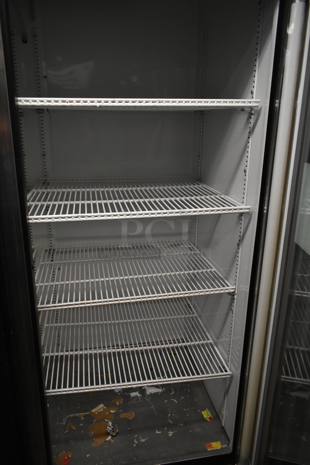 True GDM-72 Metal Commercial 3 Door Reach In Cooler Merchandiser w/ Poly Coated Racks. 115 Volts, 1 Phase. Tested and Does Not Power On - Image 8 of 8