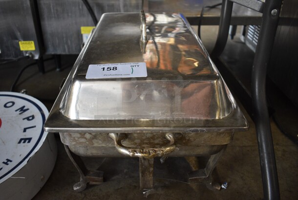 Metal Chafing Dish w/ Drop In and Lid. 24x13.5x15