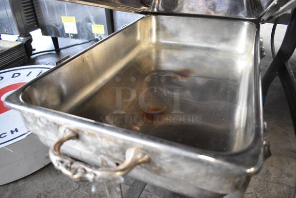 Metal Chafing Dish w/ Drop In and Lid. 24x13.5x15 - Image 3 of 4