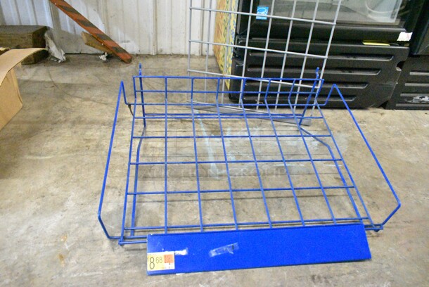 ALL ONE MONEY! Lot of Gray Rack and Blue Rack. 24.5x20x1, 35x18 - Image 2 of 5