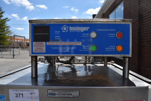 Insinger Model Commander 18-6 Stainless Steel Commercial Straight Pass Through Dishwasher. 480 Volts, 3 Phase. 32x30x68 - Image 4 of 7