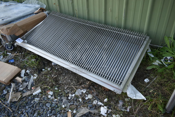 BRAND NEW SCRATCH AND DENT! Regency 600FT2448SS Stainless Steel Floor Trough with Grate - Image 2 of 4