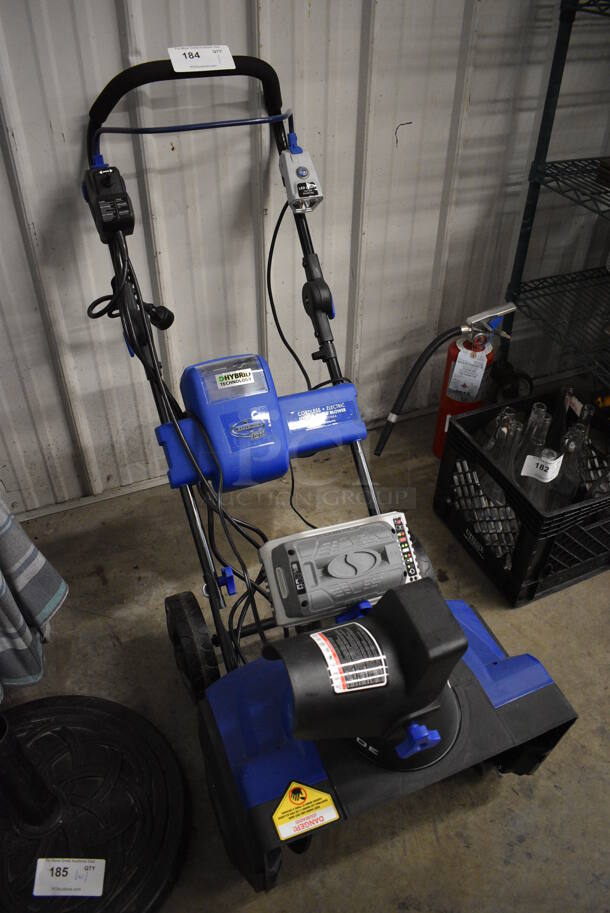 Snowjoe Model iON18SB-HYB Ion Cordless Electric Hybrid Snow Blower. 20x23x38 - Image 3 of 6