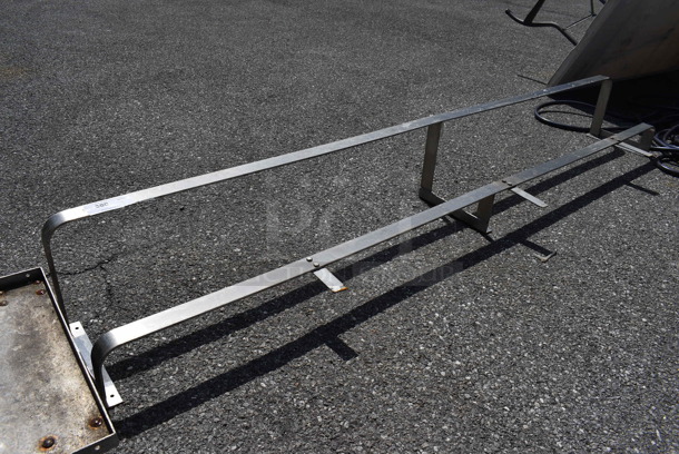 Metal Pot Rack. 96x12x17 - Image 2 of 2