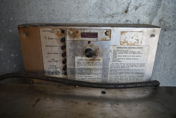 CookShack Metal Commercial Electric Powered Smoker. (shed #2) - Image 4 of 7
