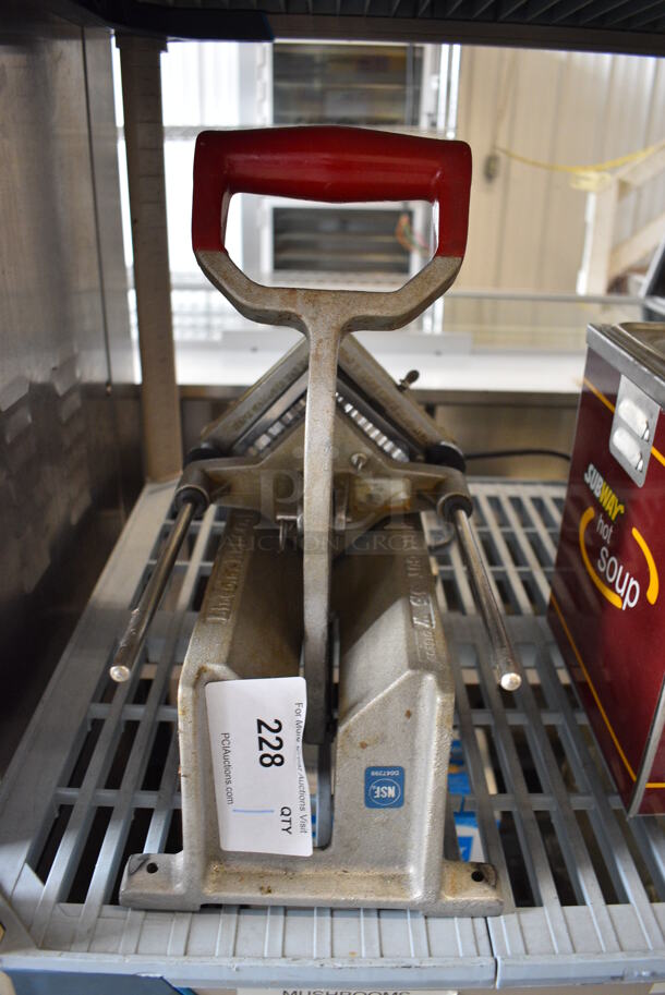 Metal Commercial Countertop Vegetable Cutter. 8x14x16 - Image 4 of 4