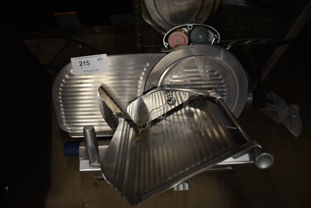 Globe GC 512 Stainless Steel Commercial Countertop Meat Slicer w/ Blade Sharpener. 115 Volts, 1 Phase. Tested and Does Not Power On - Image 2 of 5
