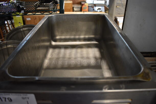 2015 Adcraft Model FW-1200WF Stainless Steel Commercial Countertop Food Warmer. 120 Volts, 1 Phase. 14.5x23x9. Tested and Working! - Image 3 of 4