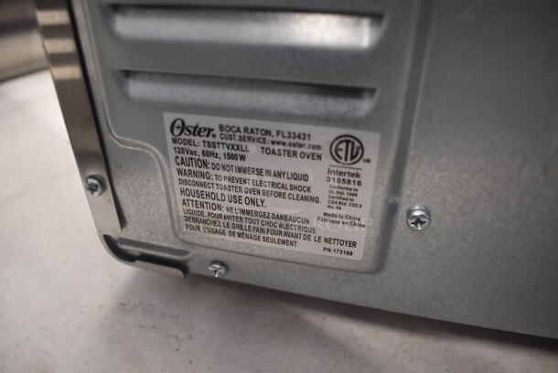 Oster TSSTTVXXLL Toaster Oven 120 Volts 1 Phase.  Tested and Working! - Image 6 of 7