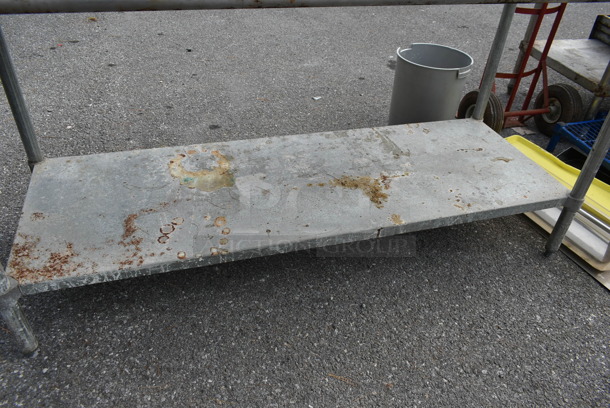 Stainless Steel Table w/ Metal Under Shelf. - Image 3 of 4