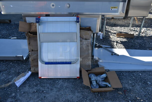 BRAND NEW SCRATCH AND DENT! Lavex 257PTA660 Commercial 24"x36" Aluminum Platform Truck on Casters. - Image 1 of 5