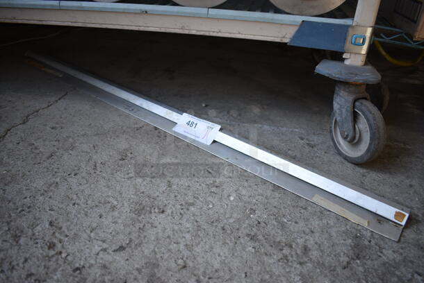 Metal Check Order Holder Rod. 48" - Image 1 of 2