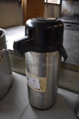 Stainless Steel Air Pot. 6x8x16