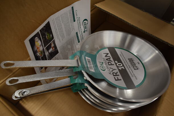 6 BRAND NEW IN BOX! Choice 10" Metal Fry Pan Skillets. 6 Times Your Bid! - Image 1 of 5