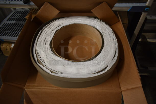 2 BRAND NEW IN BOX! Tarkett CB 283 4x120 1/8 TOE Toast Colored Vinyl Wall Base Strip. 2 Times Your Bid! - Image 5 of 6