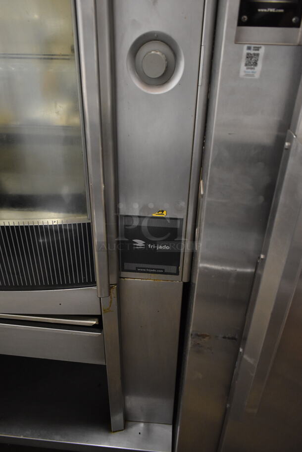 Fri-jado STG7-P Stainless Steel Commercial Electric Powered Rotisserie Oven w/ Under Shelf on Commercial Casters. 208 Volts, 3 Phase. - Image 3 of 9