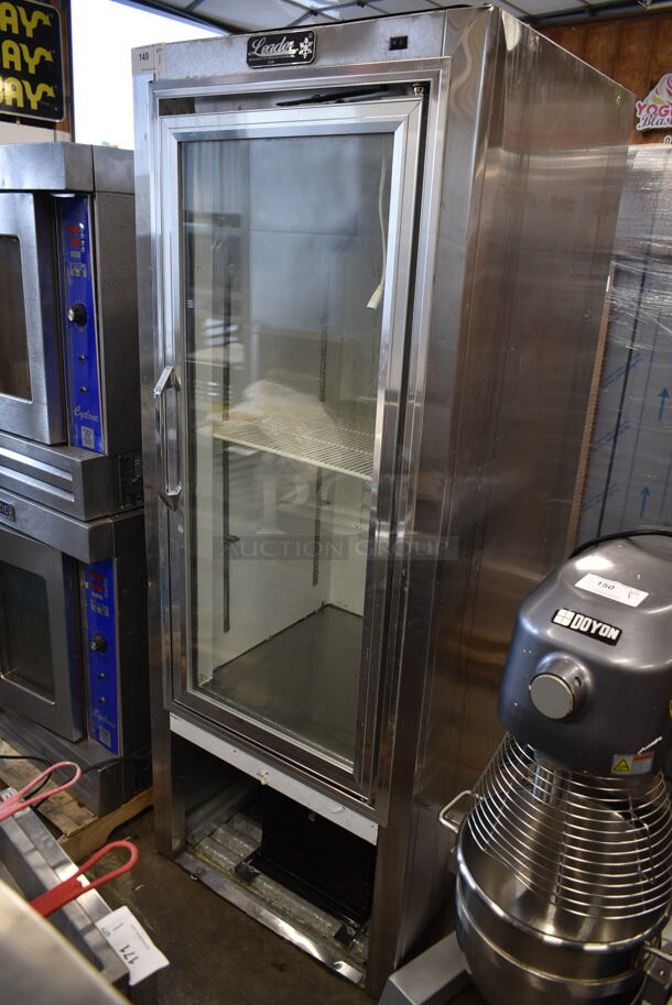 2014 Leader PF30 SC Stainless Steel Commercial Single Door Reach In Cooler Merchandiser. 115 Volts, 1 Phase. Tested and Does Not Power On - Image 1 of 6