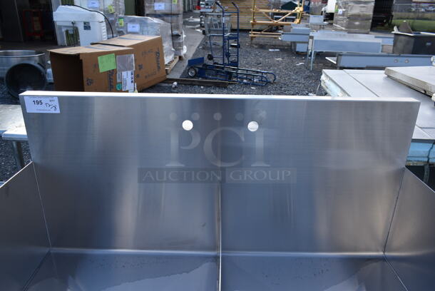 BRAND NEW SCRATCH AND DENT! Stainless Steel Commercial 2 Bay Sink. - Image 5 of 5