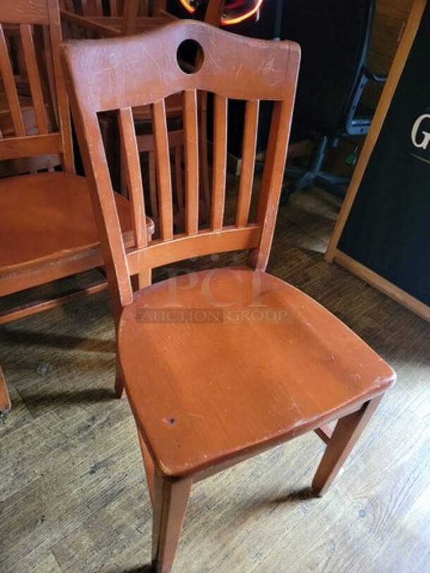 Wood Dining Chairs - Image 1 of 3