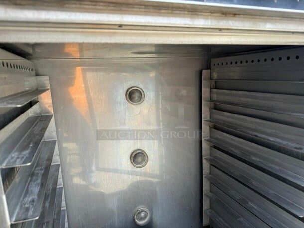 Nu-vu SUB-123 Electric Combination Oven And Proofer 208V, 36X25X77 Very nice condition, On Casters! - Image 4 of 8