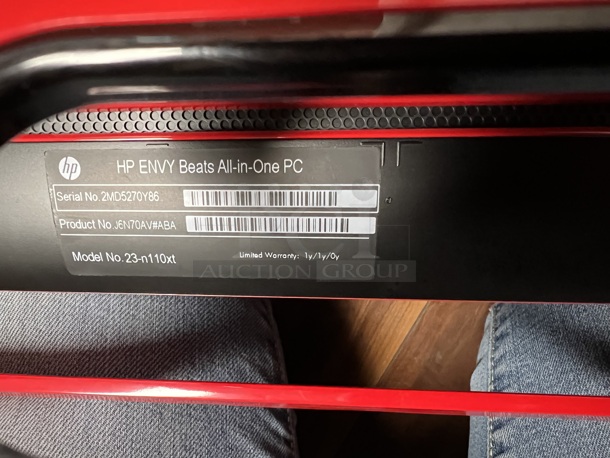 HP ENvy Beats 23-n110xt All-in_One 23" Computer. Intel i7 4785t 16 GB RAM. Windows 10 Pro. 1 TB HDD. Unit Has Been Factory Reset - Image 9 of 9