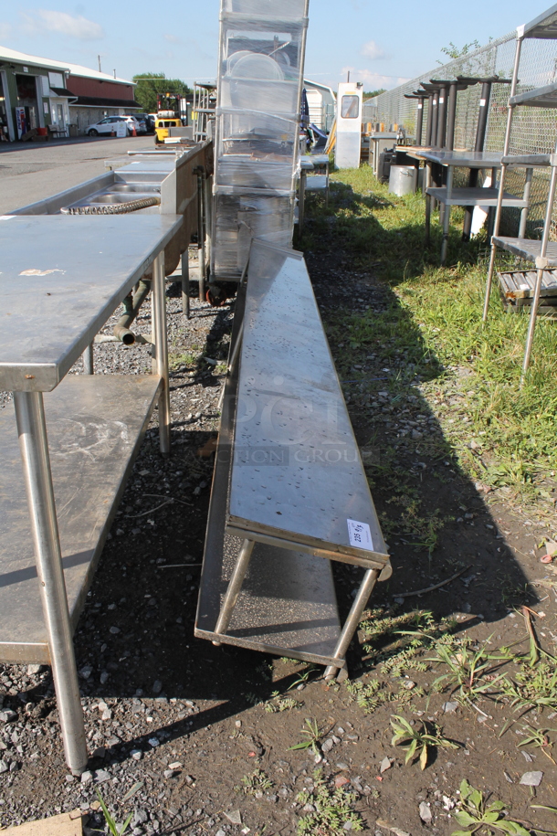 Stainless Steel Commercial 2 Tier Shelf. - Image 1 of 3