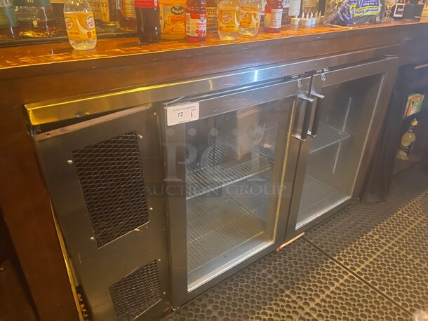 Perlick Two Door Commercial Under Bar 60 inch Cooler 115 Volt NSF  - Image 3 of 8