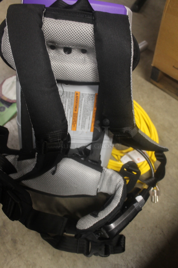 3 BRAND NEW WITH BOX! Pro Team 1073110 Super Coach Pro 10 Backpack Vacuum With Attachments. 120V. 3 Times Your Bid!  - Image 6 of 7