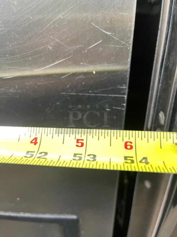Working! True T-49 54 inch Two Section Commercial Reach In Refrigerator, (2) Left/Left Hinge Solid Doors, 115v NSF Tested and Working! - Image 5 of 7