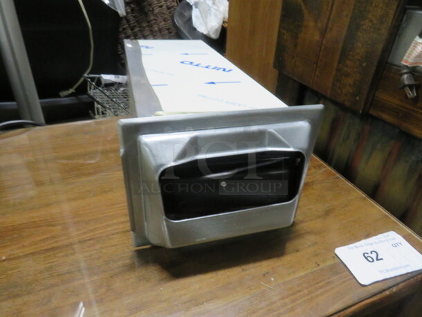 One NEW San Jamar Napkin Dispenser. Model# H2001SC.