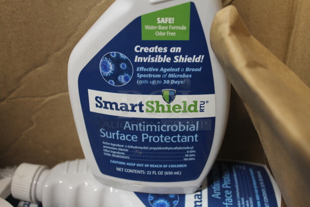 Box of 3 BRAND NEW Bottles of Smart Shield Antimicrobial Surface Protectant - Image 3 of 3