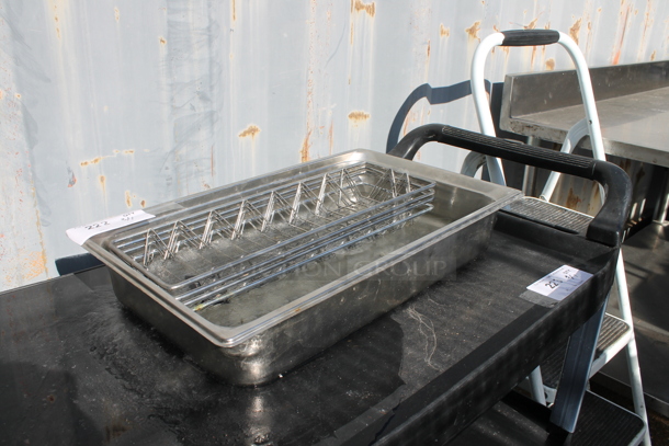 ALL ONE MONEY! Lot of Metal Bin w/ 3 Metal Baskets. - Image 2 of 2