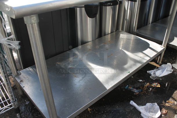 Stainless Steel Table w/ Under Shelf. - Image 2 of 2