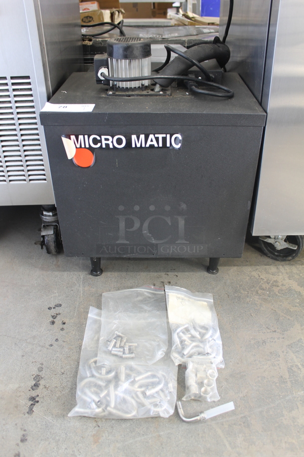 Micro Matic Pro-Line Glycol Power Pack MMPP4301-EP w/ Fittings and Tubing. 115 Volt 1 Phase