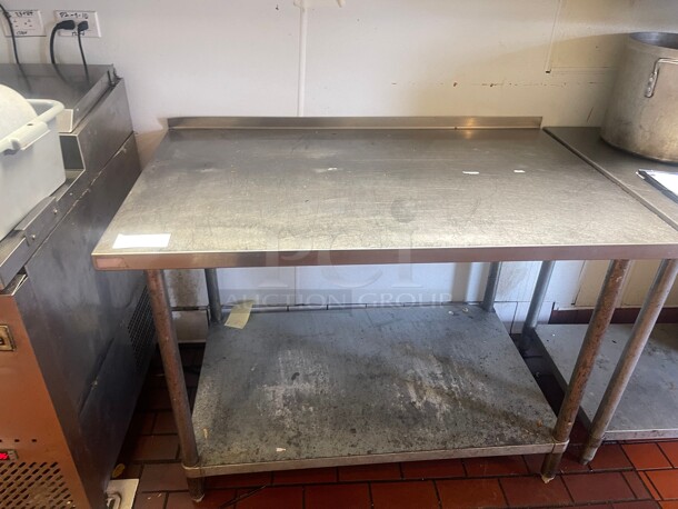 Nice! Commercial Stainless Steel 48 inch Work table NSF With Undershelf  - Image 3 of 6