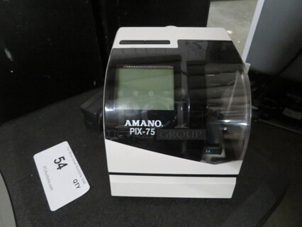 One Amano Time Clock. #PIX-75