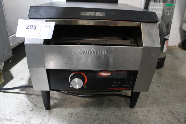 Hatco TQ-10 Stainless Steel Commercial Countertop Toast Qwik Conveyor Toaster Oven. 208 Volts, 1 Phase.  - Image 2 of 4