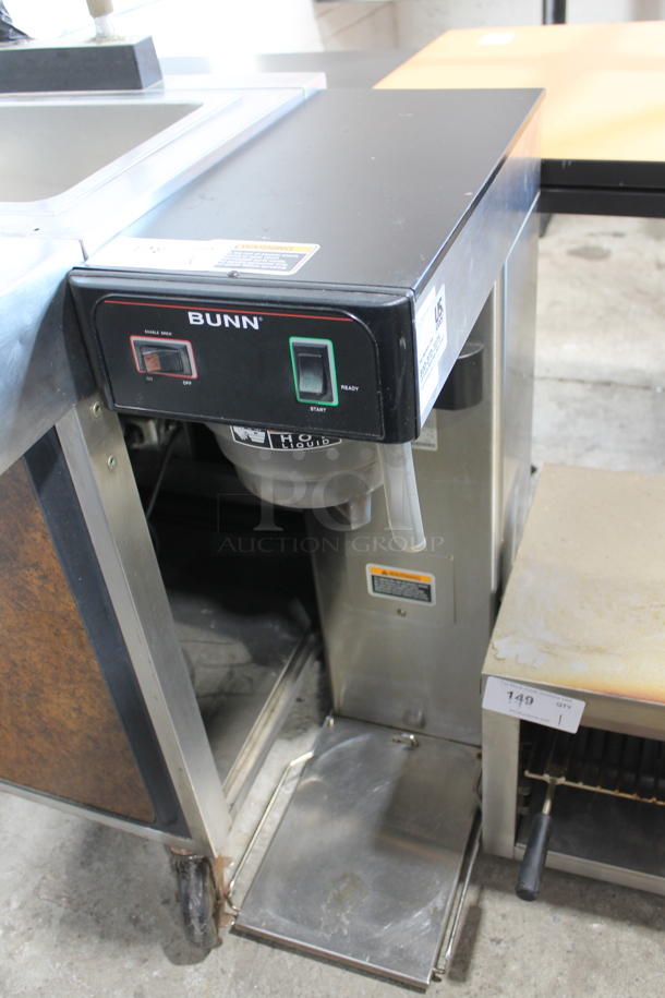2010 Bunn TB3 Stainless Steel Commercial Countertop Iced Tea Machine w/ Poly Brew Basket. 120 Volts, 1 Phase.  - Image 1 of 7