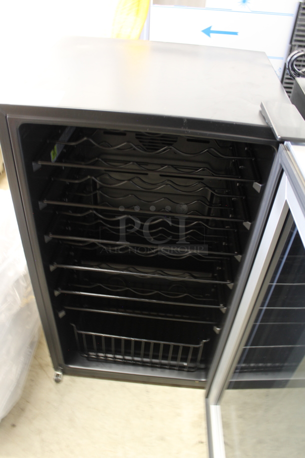 BRAND NEW SCRATCH AND DENT! Avanti WC34T2P 20 inch Wide 34 Bottle Capacity Freestanding Wine Cooler. 115 Volts, 1 Phase. Tested and Working! - Image 3 of 3