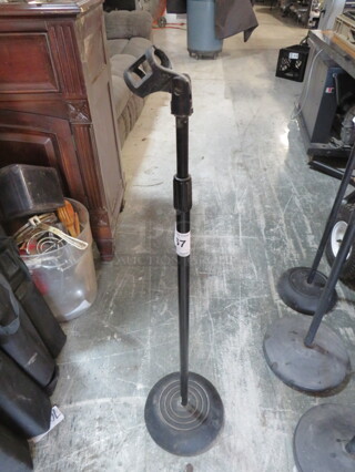 One Microphone Stand.