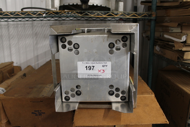 3 APW Wyott 300321-00 Metal Plate Return Chutes. 3 Times Your Bid! - Image 3 of 4