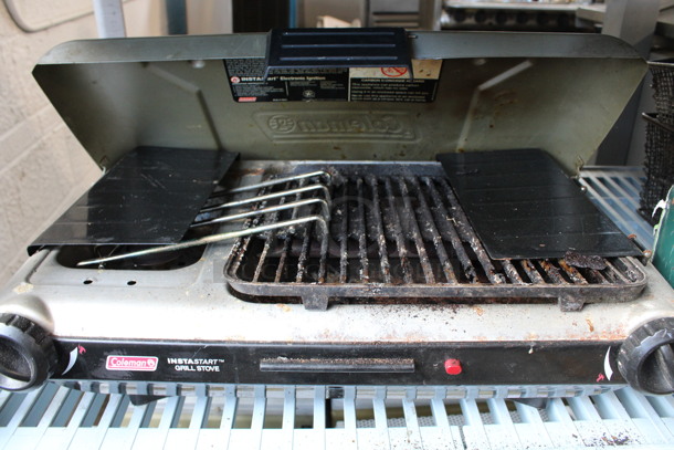 Coleman Metal Countertop Instastart Grill Stove. 21x14x7 - Image 4 of 4