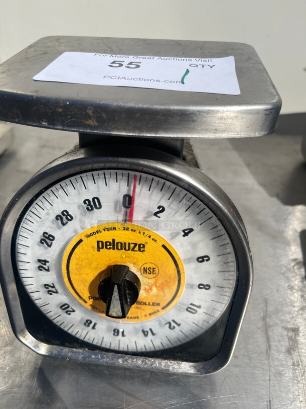 Rubbermaid Commercial Y32R Pelouze Y-Line Mech Portion-Control Scale, 32oz Cap, 6 x 6 Platform NSF - Image 3 of 7