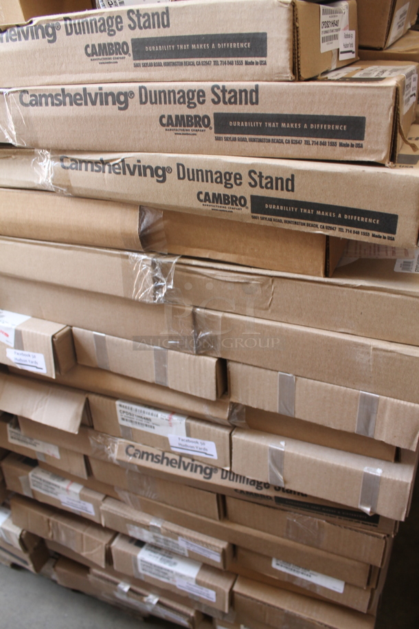 ALL ONE MONEY! PALLET LOT of NEW Cambro CPDS21H6480 Camshelving® Premium Dunnage Stand 21" and MORE! - Image 4 of 6