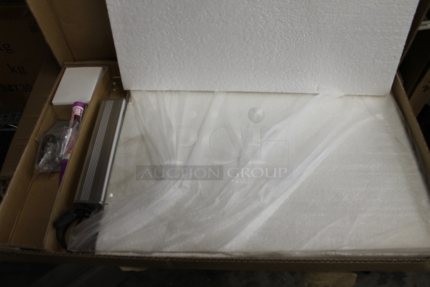 ALL ONE MONEY! Metro Lot of Various BRAND NEW SCRATCH AND DENT! Items Including Winco Hostess Sign, A Frame Sidewalk Sign and Metal Pieces! Shelving Unit Is Not Included. - Image 10 of 12