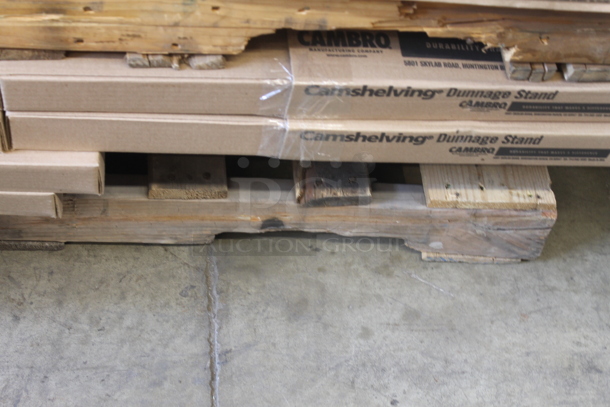 ALL ONE MONEY! PALLET LOT of NEW Cambro CPDS21H6480 Camshelving® Premium Dunnage Stand 21" and MORE! - Image 5 of 5