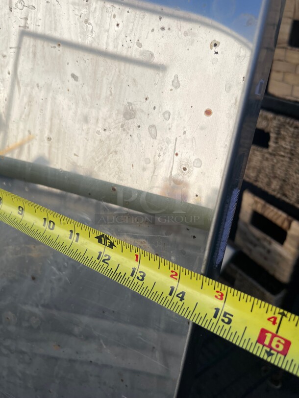 Commercial Stainless Steel Shelve NSF great Shape - Image 6 of 6