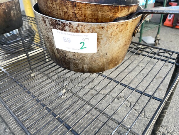 Commercial Aluminum Cooking Pot With Handle NSF  - Image 3 of 6